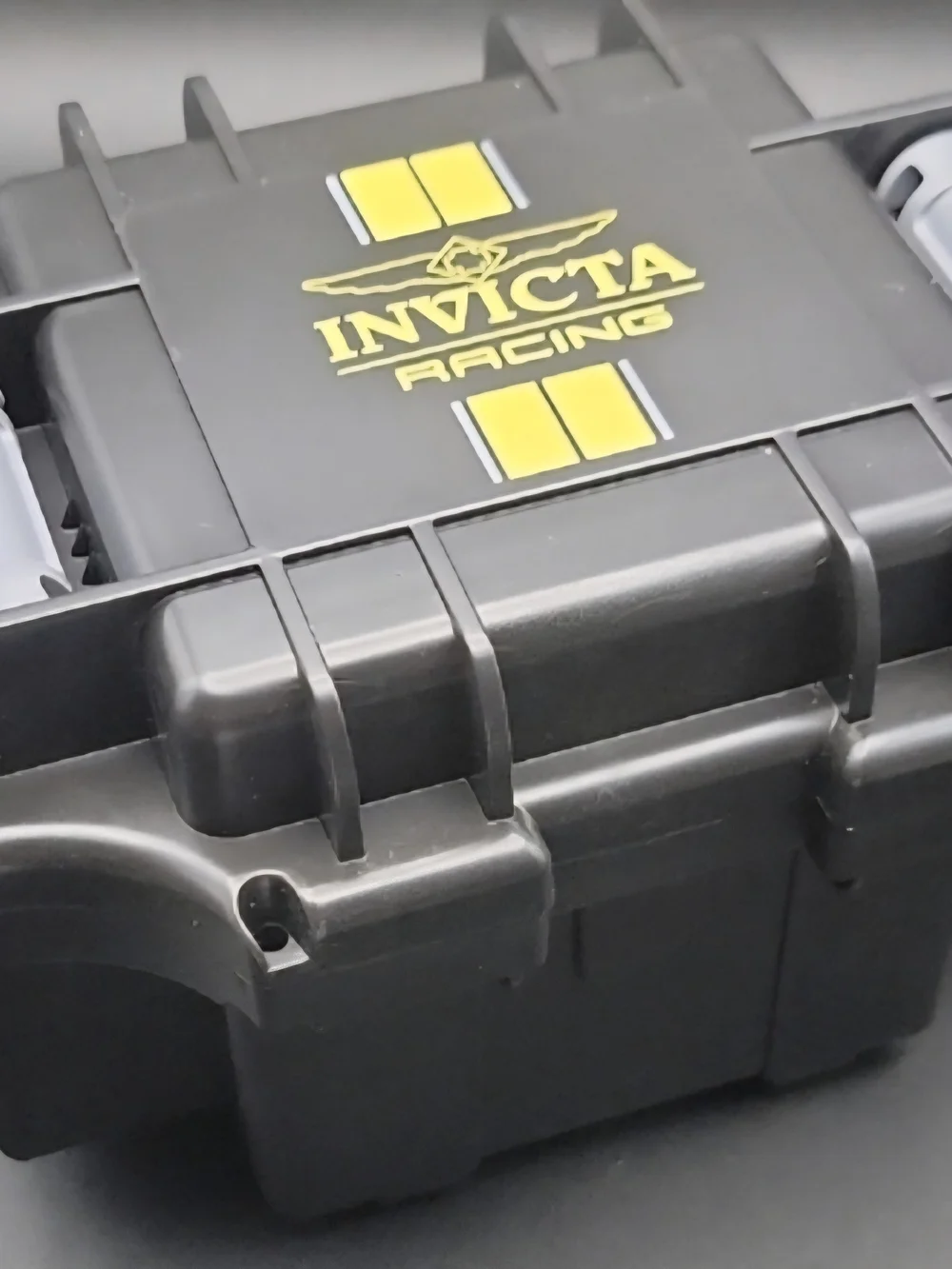 RARE Invicta Racing Black and Yellow Watch Case